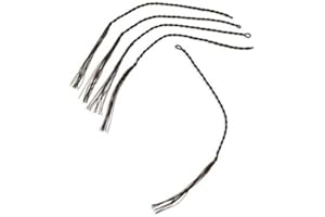 Western Stage Props Replacement Whip Crackers | Professional Grade | Made in USA | High Performance | Nylon Hybrid String for Bullwhip, Stock Whip