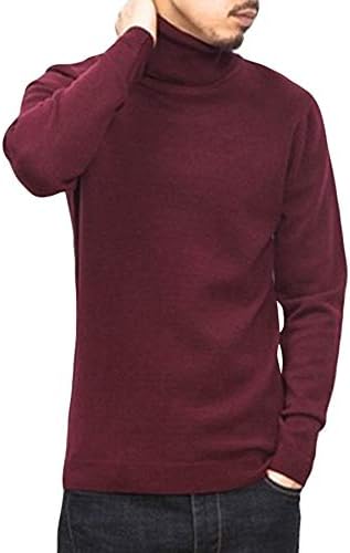 Cozoen セーター メンズ ニット タートルネック タートルニット ハイネック ニットセ アウター カジュアル 無地 アクリル 秋 冬 5色 大きいサイズ M 5xl展開