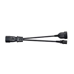 Strhowill IEC 320 C14 to C13 & EU Europe CEE 7/16