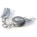 Hazard 4 Civilian(R) Rewind: Gear Retractor Steel Cable Keychain Style Spring Winding Lanyard