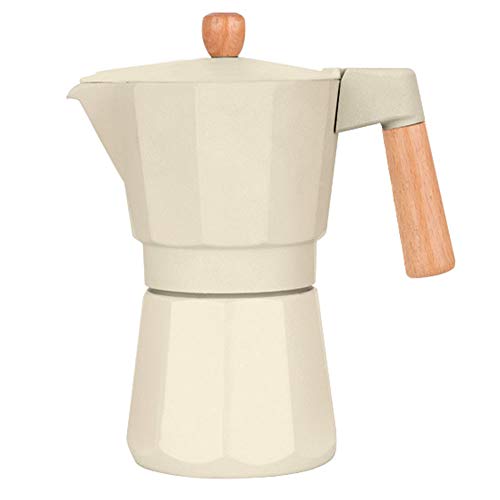 MYYINGELE Kaffeemaschine Aluminiumlegierung Mokka Espresso Perkolator Kanne Espressokocher Moka Pot 3 Tasse/6 Tasse/9…