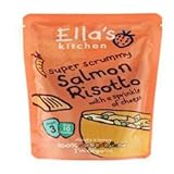 Ella's Kitchen Super Scrummy Salmon Risotto with a Sprinkle of Cheese Baby Food - 6.7 Oz Pouch
