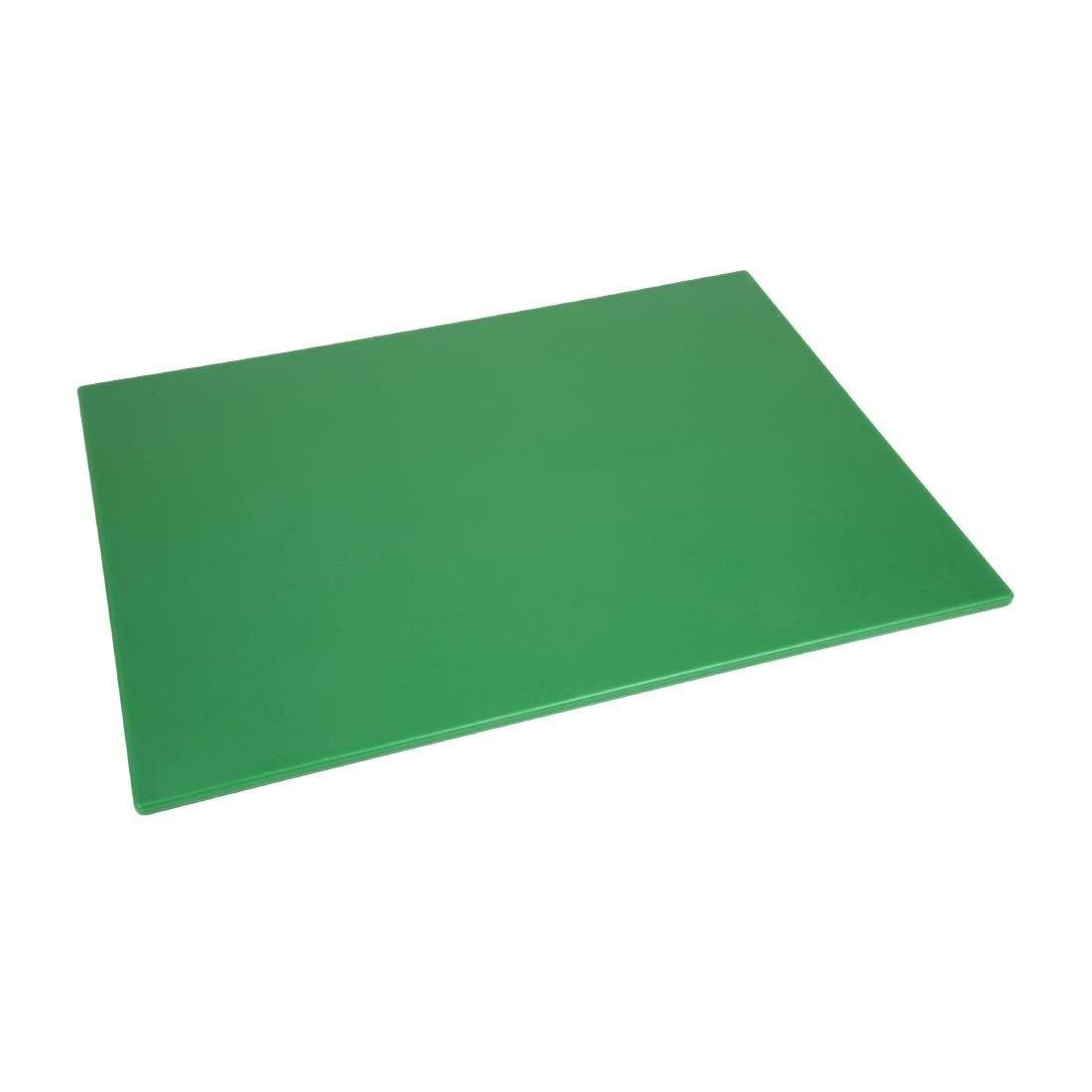 Hygiplas Low Density Green Chopping Board Large 600x450x10mm - Colour Coded, Dishwasher Safe Cutting Board HC875