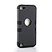 iPod Touch 7th Generation case, 6th Generation Cases, Protective Case for iPod Touch 5 6 7 Gen Bumper Accessories (Space Gray)