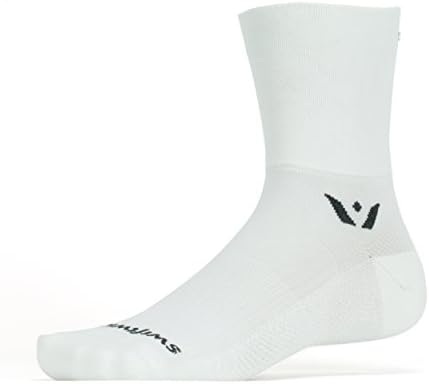 Swiftwick - PERFORMANCE FOUR, Quarter-Crew Socks for Cycling and Trail Running
