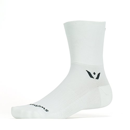 Swiftwick - PERFORMANCE FOUR, Quarter-Crew Socks for Cycling and Trail Running