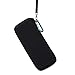 EVA Carry Travel Protective Pouch Bag Cover Case for Sony XB20 SRSXB2 SRS-XB21-Extra Space for Cables (Black)