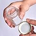 12 pack 4 oz Clear Glass Jam Jars for Jam,Honey,candies,sauce,Baby Foods,Jelly Wedding Favors,DIY Magnetic Spice Jars（Comes with gold lids）
