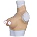 70C Cup Artificial Fake Boobs Silicone Breast Forms for Crossdresser Mastectomy Drag Queen (Nude)