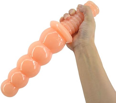 JUEJUNYA Soft PVC Massaging Beginner Stick Toys Men Women Penetration Large Long Play Plugs Gift for Male Female Couples