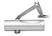 Dorence Modern Automatic Door Closer - Self Closing Door Hinges - Door Slam Stopper - Commercial Grade Hydraulic Operated - for Residential or Commercial Use - Heavy Duty with Hold Open Feature