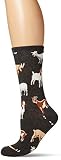 Socksmith Womens Novelty Crew Socks "Silly Billy" - Charcoal Heather, Sock size 9-11