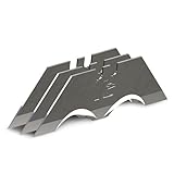 POPLOCK 20-Piece K Hook Razor Blades for Utility