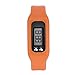 Iuhan® Fashion Digital LCD Pedometer Run Step Walking Distance Calorie Counter Watch Bracelet (Orange)