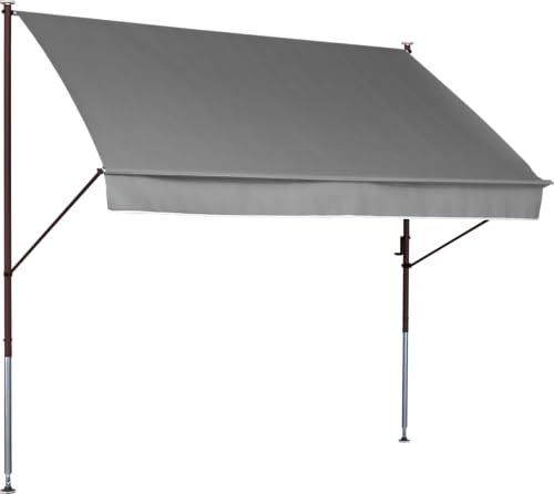 ANGERER Klemmmarkise Style grau, 250 cm