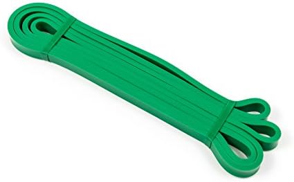 RESISTANCE BANDS - Pull Up Assist bands - SINGLE resistance band for men &amp; for women - Resistance loop bands for legs &amp; arms &amp; exercise &amp; stretching (Green - 15 to 35 Pounds (½" 4.5mm))