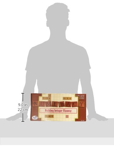 Learning Advantage 4728 Numeracy: Building Integer Fluency Game, Grade: 3, 16.5" Height, 1.25" Width, 8" Length