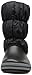 crocs Women's Winter Puff Boot Wom Snow Boot, Black/Charcoal, 8 M US