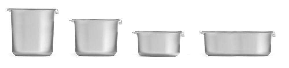 HENDI Ice cream container Profi Line, 360x250x(H)80 mm, 5 L