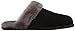 UGG Women's Scuffette Ii Fashion Sneaker, Black/Grey, 7 M US