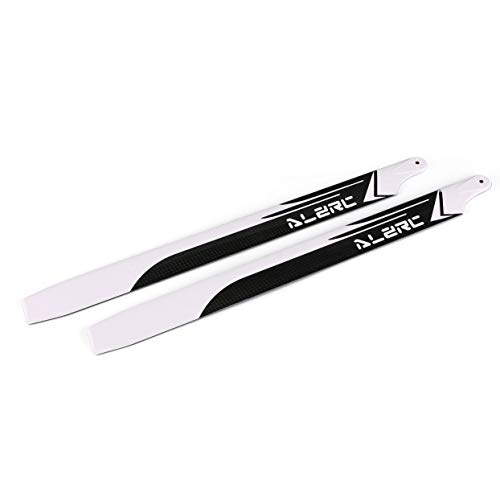 Lamijua ALZRC 380mm Carbon Fiber Main Blades Propeller Props for Devil 380 Fast Align Helicopter RC Drone Aircraft Parts Accessories - Thumbnail 6