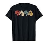 Guitar Pick Guitarist Retro Vintage T-Shirt