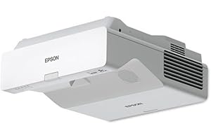 Epson V11HA81020 PowerLite 760W 4100-Lumen WXGA Ultra-Short Throw Laser Projector - White