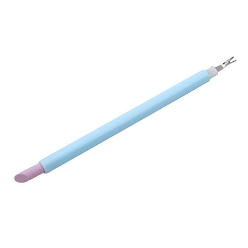 GUAngqi Cuticle Pusher and Cutter Pedicure Cuticle Trimmer Remover Pusher Dead Skin Callus Removal Fork Practical Nail Art Tools Manicure and Pedicure Tool 1 Piece,Blue