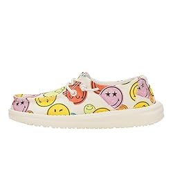 HEYDUDE Wendy Smiley Cream/Multi Size 9, Women’s