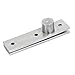 uxcell a16123000ux1513 100mm Length Stainless Steel 360 Degree Rotation Hidden Door Pivot Hinge