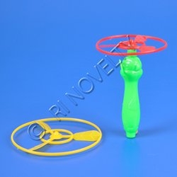 12 Pull Line Flying Saucer Mini Pull String Discs Party Favor Small Toy