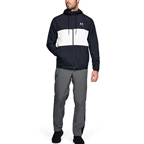 Under Armour Men's Woven Vital Workout Pants , Pitch Gray (012)/Black