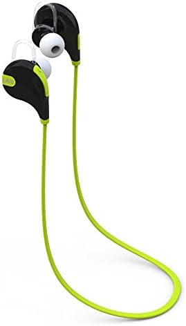Laud Best Wireless Bluetooth Headphones | Noise Reduction, Sweat-Proof Sport in-Ear Earphones with Built-in Mic | 6 Hours Play-time Stereo - Galaxy Note 9 (Black/Green)