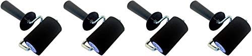 MARSH Neoprene Foam Rolmark Full Roller with Plastic Handle, 3" Length (4-(Pack))