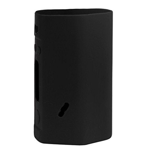 Creazy for Wismec Reuleaux Rx200 Tc Box Silicone Case Cover Sleeve Pouch Protector (Black)