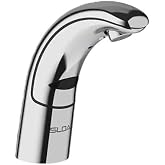 Sloan Optima EAF-150 Sensor Faucet, 1.5 GPM, Battery Powered, ISM | Commercial sensor faucet, Battery Powered, Deck Mounted, Sensor Activated, Touch Free, Aerated Spray, Polished Chrome 3335001