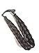 Coolcos Elastic Synthetic Chunky Hair Braid 5 Strands Braids Hair Headbands Plaited Braided Headband (#27 mix 613 color)