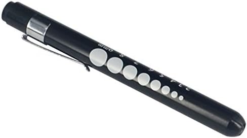 YESTARUSA? Pupil Gauge Reusable Penlight Pen Light Black Boxed by YESTARUSA Penlight