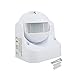 uxcell Motion Sensor Detector AC 110V-240V Outdoor Human Body Infrared Detector Security Automatic LED PIR Motion Sensor Switch White