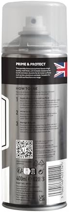 Jenolite Anti-Rust Primer Spray Paint White 400ml High Performance Primer view 3