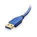Cable Matters 5Gbps USB Extension Cable - 6ft, USB 3.0 Extension Cable, Male to Female USB3.0 Extender, Compatible with Webcam, VR Headset, Printer, Hard Drive, Blue
