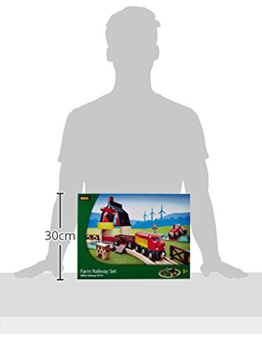 BRIO Farm Railway Set