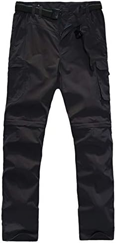 FLYGAGA Boy's Quick Dry Outdoor Convertible Trail Pants