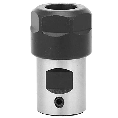 ER16 Collet Chuck Holder Block 40mm High Precision Mini Drill Chuck for Lathe Milling Machine with 10mm Axle Industrial CNC Tooling Accessory