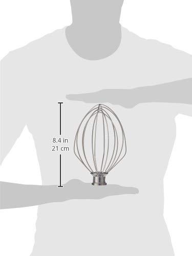 KitchenAid Replacement Wire Whip for 5 Quart Lift Machines,Silver