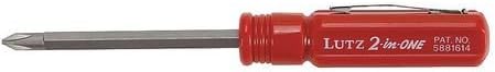 Multi-Bit Screwdriver, 2-in-1, 5 in.