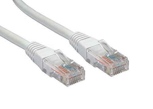 AKORD Gigabit Cat6 Network Ethernet RJ45 UTP Network Cable Lead 3m to 10m/15m/20m/25m/30m metre (30 Metre, White)
