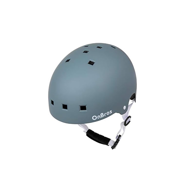 OnBros Scooter Helmet Skateboard Helmet Adult and Teenagers, Stylish