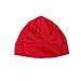 LERTREE 5 Pack Baby Solid Knot Hats Baby Girls Toddler Turban Bow Cap Infant Head Cap