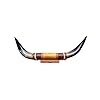 Steer-Bull-Cow-Horn-Texas-Long-Horn-Mounted-Wall-Car-Truck-RV-Hood-Ornament-Small
